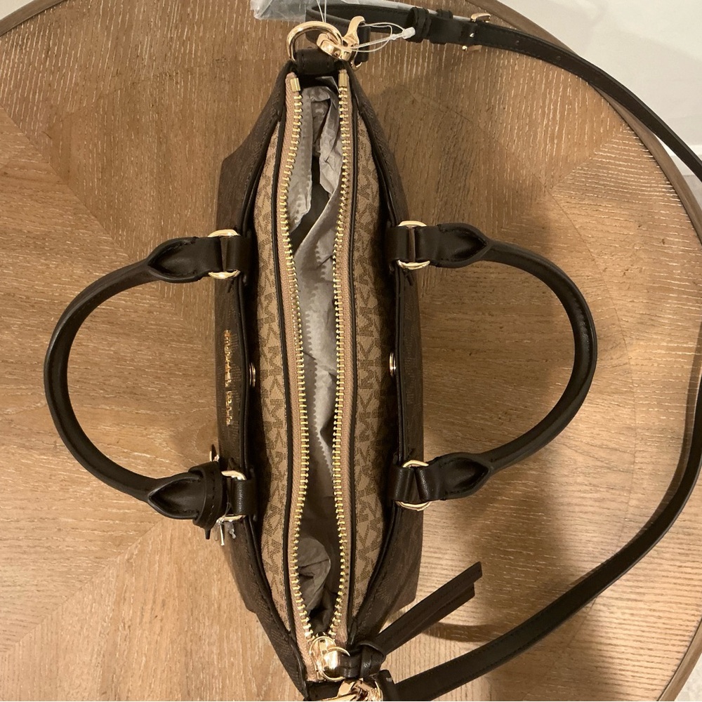 Michael Kors Brown Signature Tote Bag - Picture 6 of 7